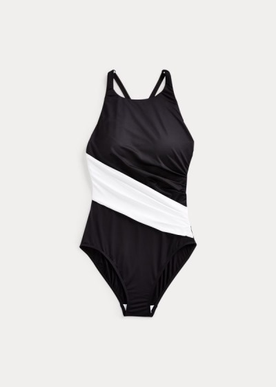 Women's Ralph Lauren High-Neck One-Piece | 615309TGN